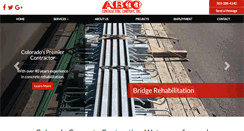 Desktop Screenshot of abcocontracting.com